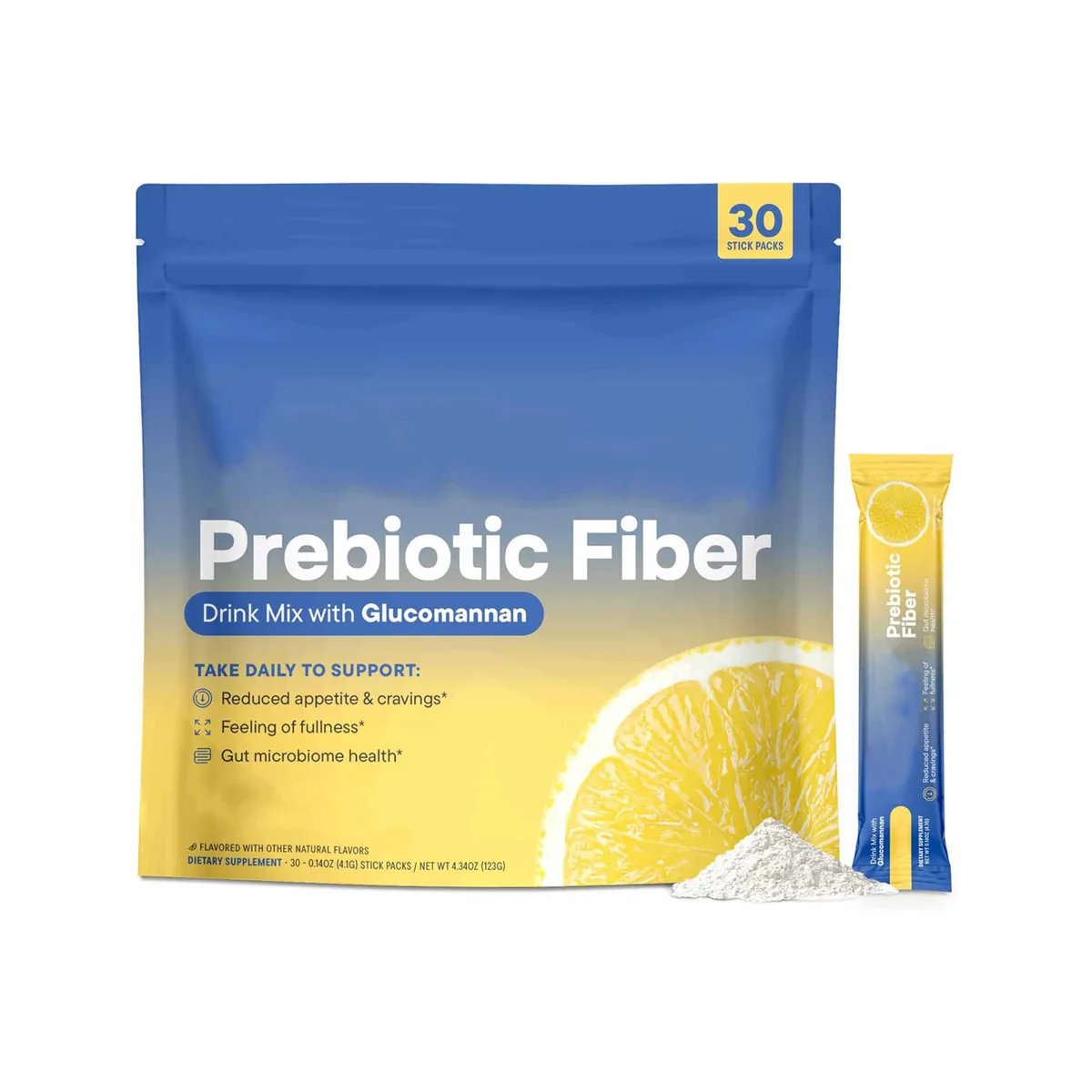 Probiotic Chicory Root Fiber Powder For Adult Gut Health Digestion & Weight Management