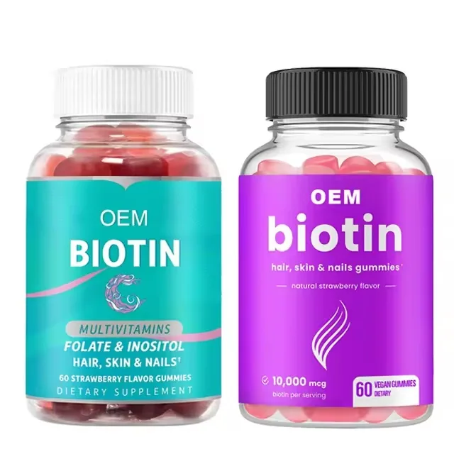30 Days Collagen Women's Multi-vitamins Hair Skin And Nails Hair Care Gummy Vitamins Prenatal Vitamins Newborn Bottle Packing