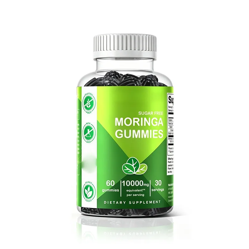 Antioxidant Defense Organic Moringa Gummies OEM/ODM & Private Label Manufacturing