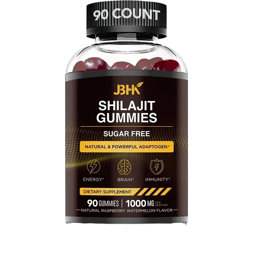 Himalayan Shilajit Extract Shilajit Resin Gummy Shilajit Gummies 60 Gummies