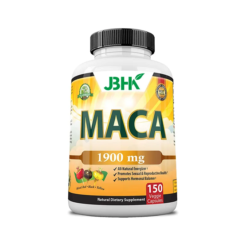 High Quality Men Supplement Maca Capsules Boost Men Power Energy Natural Booster Strong Maca Pills Private