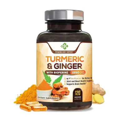 Private Label Veganistisch Supplement Voor De Gezondheid Van Joint En Hart Biologische Curcumine Capsules Met Zwarte