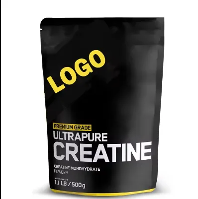 Iso Fabriek Op Maat Gemaakte Creatine Monohydraat 200 Meshvan Hoge Kwaliteit Puur Creatine Monohydraat Private Label
