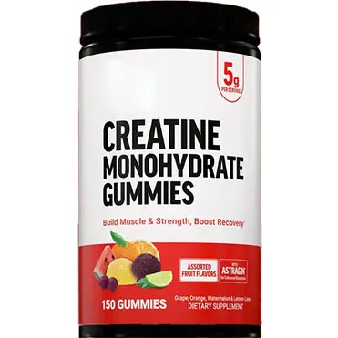 Oem Odm Creatine Monohydrate Gummies Muscle Support Muscle Growth Strength & Recovery 90 Count