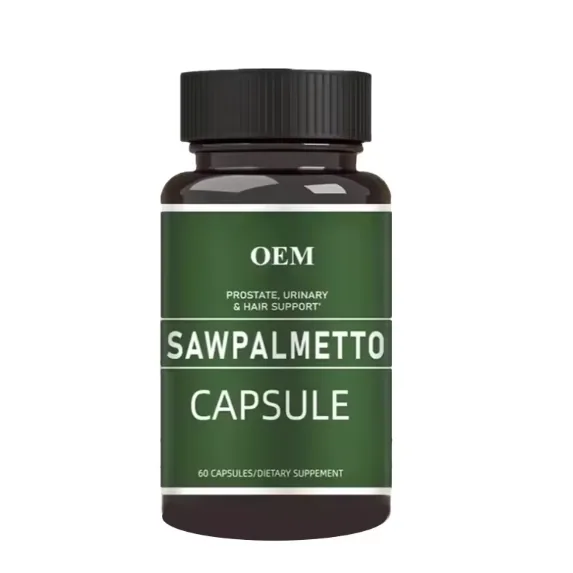 Private Label Advanced Saw Palmetto Prostate Supplement For Men Massage Prostate Anal Male Dietary Supplement 2 Month