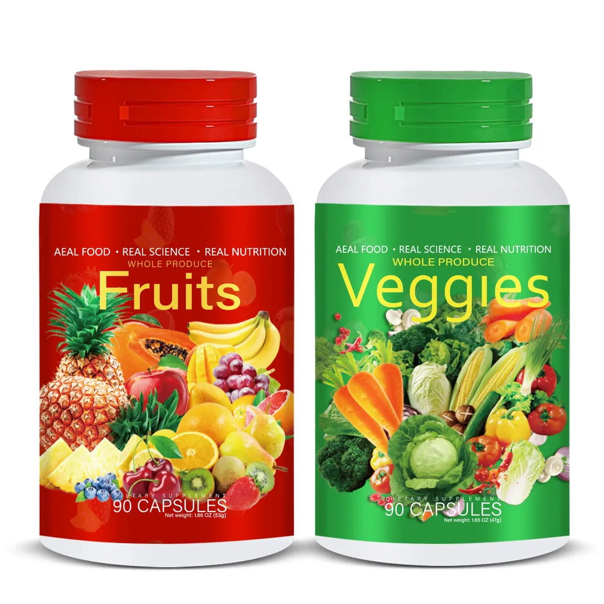 Multi Vitamine Fruit En Groenten Gezondheidscapsule Supplement Groothandel Volwassen