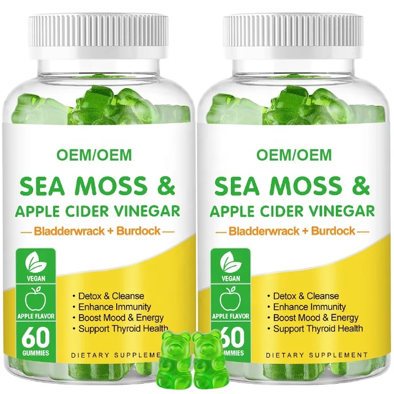 Fudge Oem Apple Cider Vinegar Gummies Private Labeling Apple Cider Vinegar Adult 60 Sugar Bear Hair Vitamins Sea Moss 50 Bottles