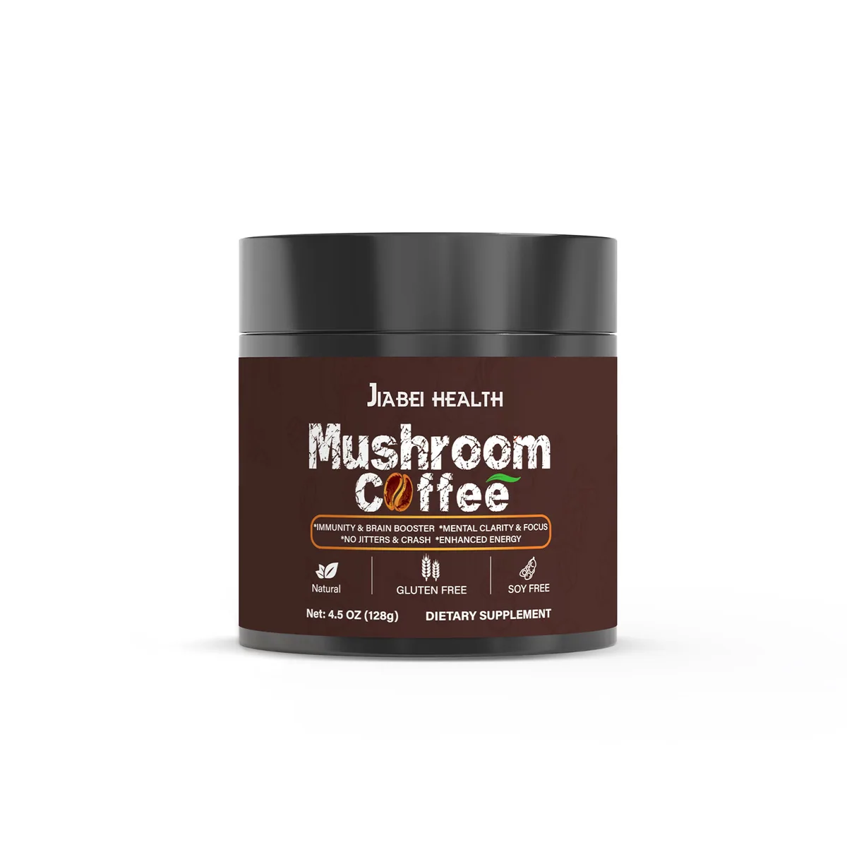 Oem/odm Lions Mane Mushroom Coffee Powder Private Label Supplement Mushroom Coffee Instant Coffee