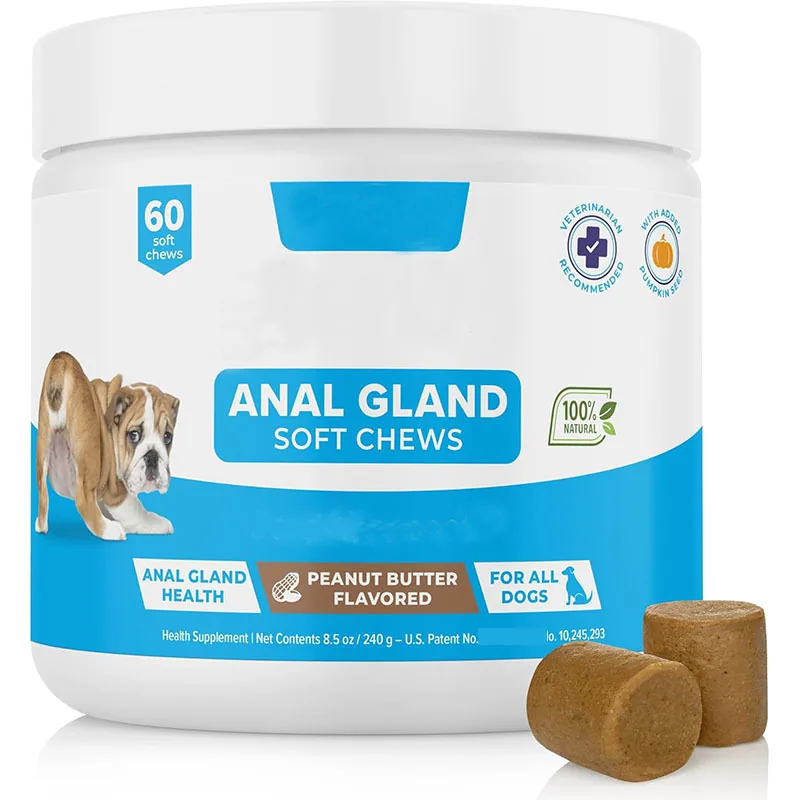 Oem Soft Chew Treats With Pumpkin For Dogs Digestive Enzymes Probiotics Fiber Supplement For Dogs Boot The Scoot