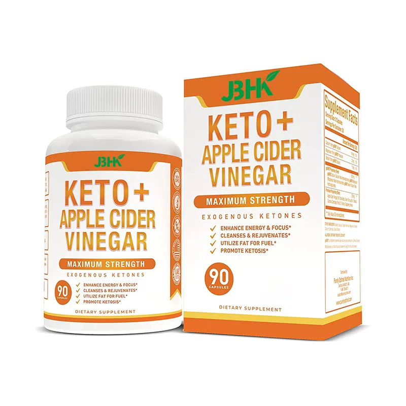 Oem Odm Dietary Supplement Keto Bhb For Women Men Energy Loss Weight Apple Cider Vinegar Capsules