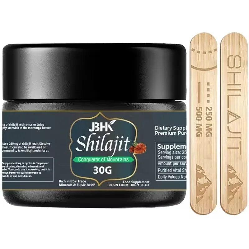 Oem /odm Hot Sell Shilajit 50g/ 30g Pure Himalayan Organic Shilajit Resin Rich Trace Minerals For Immunity System Shilajit Supp