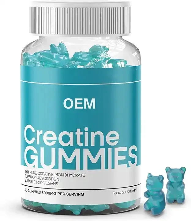 Julong Oem Private Label Creatine Hcl Energie Booster Gummies Creatine Gummies Spieropbouwende Energie Gummies Supplement
