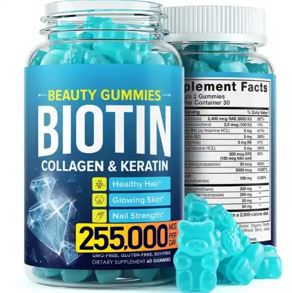 Vitamins Teenagers Machine For Vitamin Men Vitamin K Promotion Women Hair Gummies Biotin Gummy