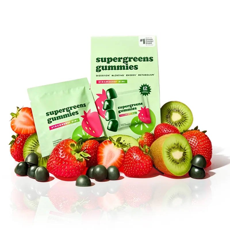 Plant-based Daily Nutrition Supergreens Gummies OEM/ODM & Private Label Manufacturing