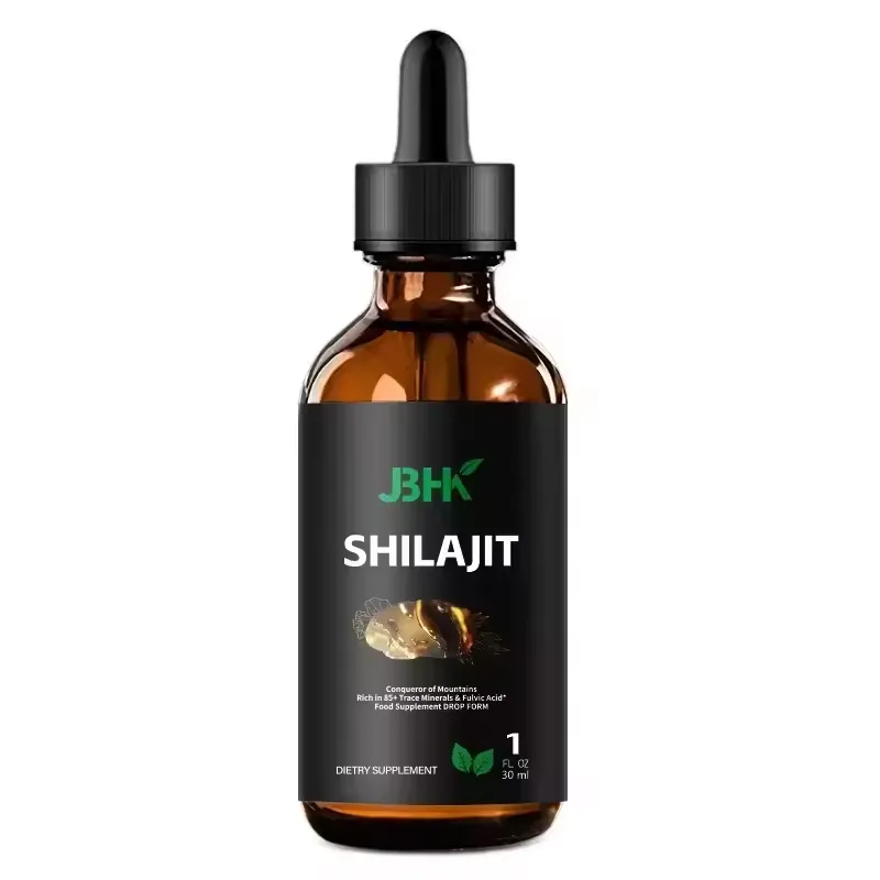 Natures Shilajit Drop Balance Health Dietary Supplement Shilajit Oral Liquid Private Label Beverage Health Supplement