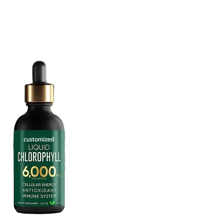 Chlorophyll Liquid Drops,Chlorophyll Drops,Organic Vegan Chlorophyll Drops Chlorophyll Herbal Supplements