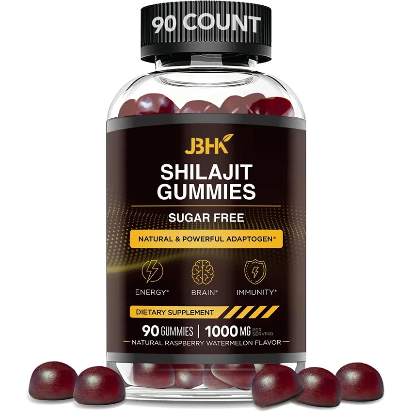 Biocaro Oem Organic Shilajit Gummies Pure Himalayan Vitamins Gummy