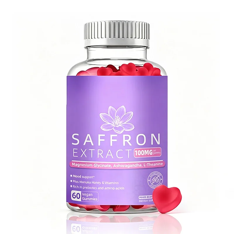 Clinical-Grade Saffron Extract Gummies