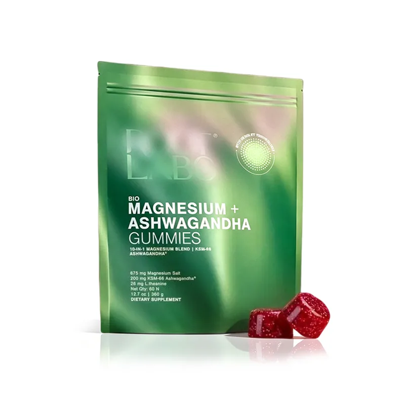 Stress Reduction Magnesium + Ashwagandha Gummies OEM/ODM & Private Label Manufacturing