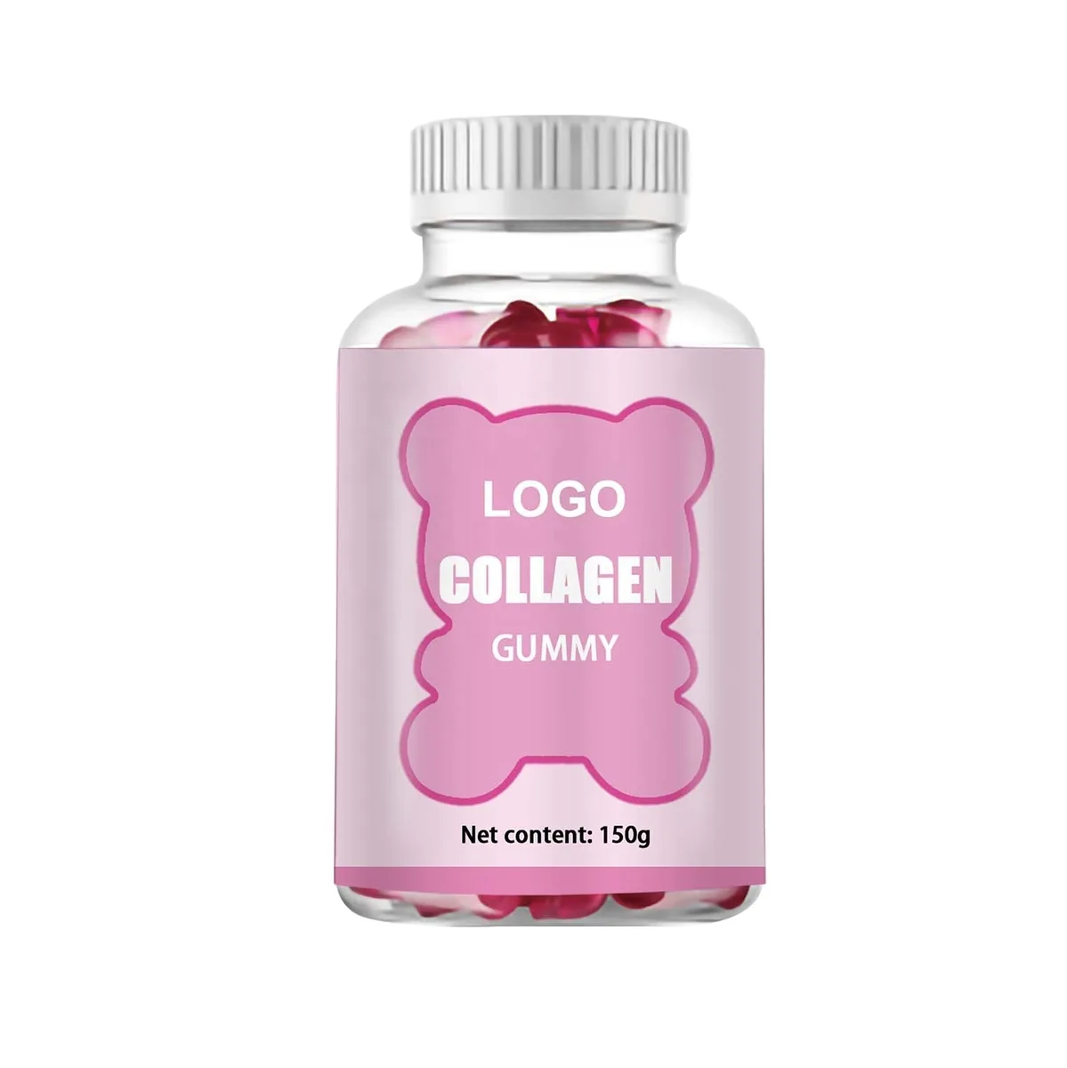 Halal Sugar Free Gummies Skin Whitening Brightening Vitamin C Can Strengthen The Skin Collagen Gummies