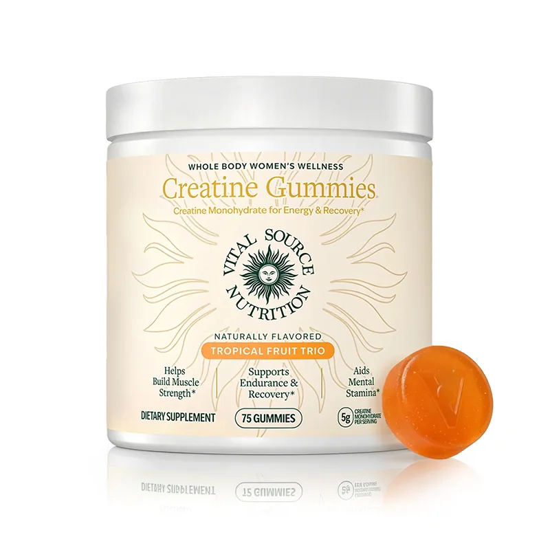 Support Strength EnduranceCreatine Monohydrate Gummies OEM/ODM & Private Label Manufacturing
