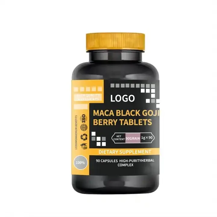 Zhongshun Oem Private Labels Maca Root Capsule Krachtige Energie Maxman Capsules Stress Verlichten Maca Supplement Voor Man