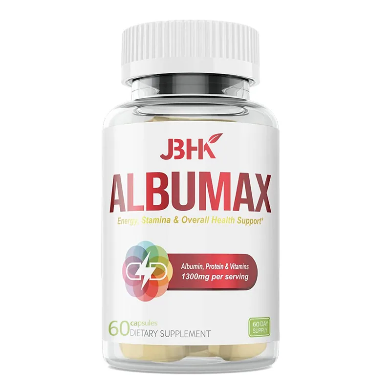 Albumin Protein Supplement Extra Strength 60/120/180 Tablets Healthy Kidney Liver Promote General Wellness Energy Support Oem