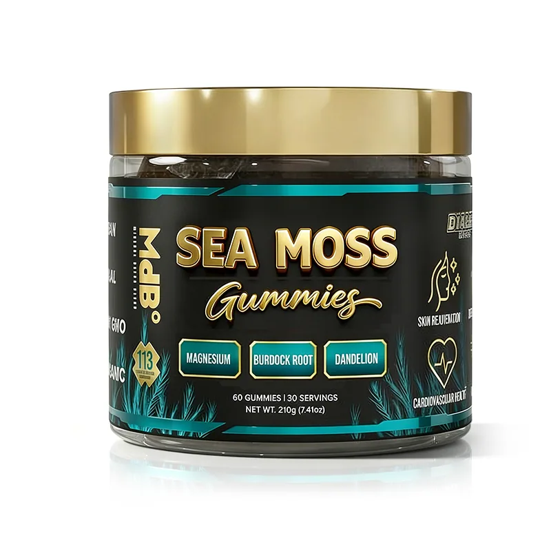 Support Immune Health Organic Sea Moss Gummies OEM/ODM & Private Label Manufacturing