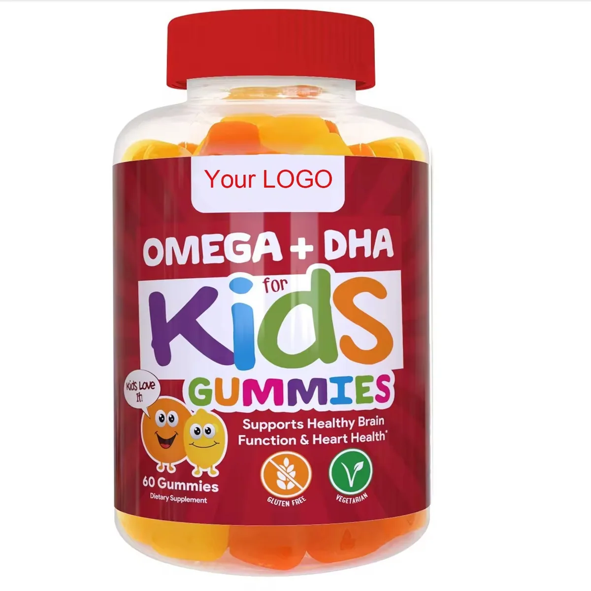 Kids Health Eyes Gummies Omega-3s Children's Dha With Private Label With Epa And Dha Can Improve Children's Omega- Gummies