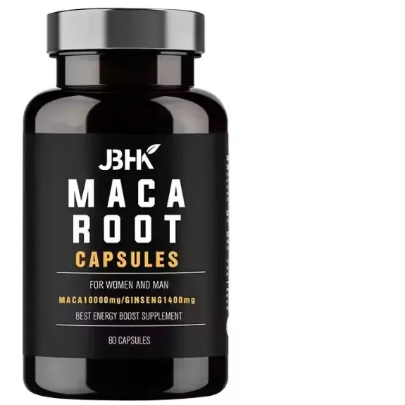 Oem Hoge Kwaliteit Maca Root Capsules Voor Vrouwen En Man Prestaties En Stemming Ondersteuning Beste Energie Boost Supplement