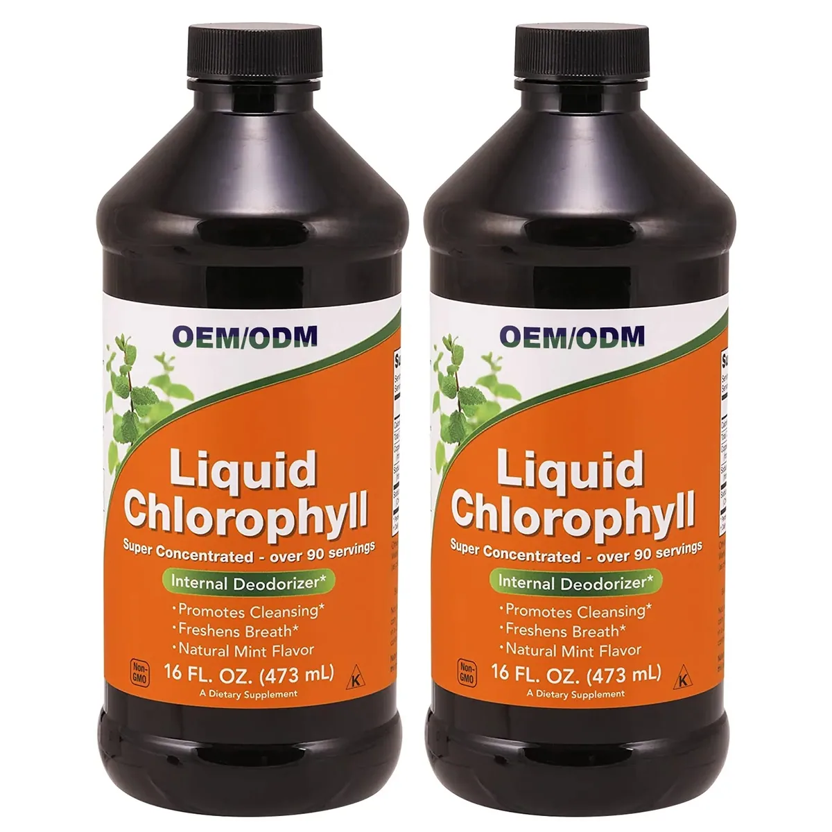 Oem Chlorofyl Vloeibare Druppels Voor Water-vloeibare Chlorofyl Mint