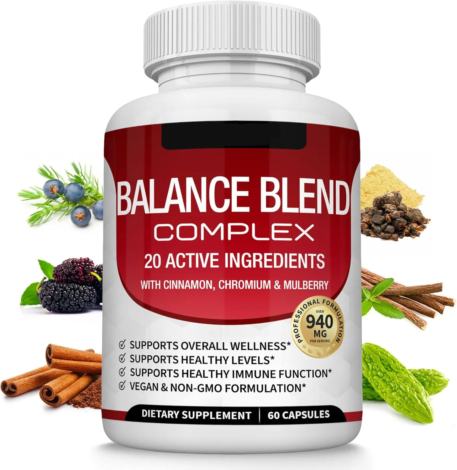 Cinnamon Capsules - Dietary Supp: Energy & Immune
